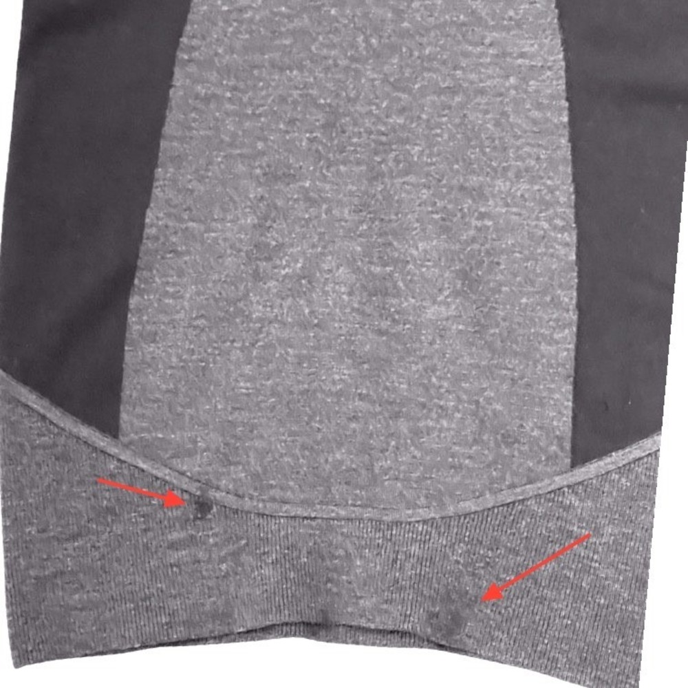 Alexander Wang Women Gray Colorblock Wool Bodycon Mini Dress Size Small Stretch - Picture 7 of 15